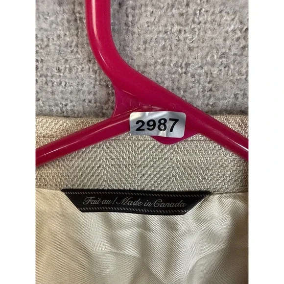 Jack Victor Loro Piana Jersey Blazer Mens Size 44 S Comfortwear Wool Linen Silk Sport Coats & Blazers